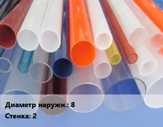 Труба из оргстекла 8 s=2